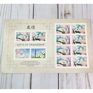 2015 US Stamps Gifts of Friendship Cherry Blossoms Sheet of 12 Forever MNH